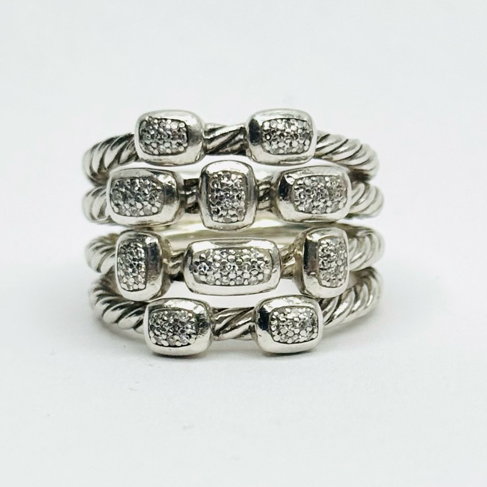 David Yurman Confetti Ring with Diamonds